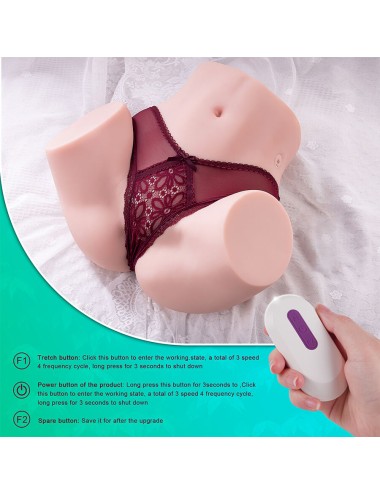 XISE - MARISA MULTIPOSIÇÕES REALISTA VAGINA MASTURBADOR COM IMPULSO