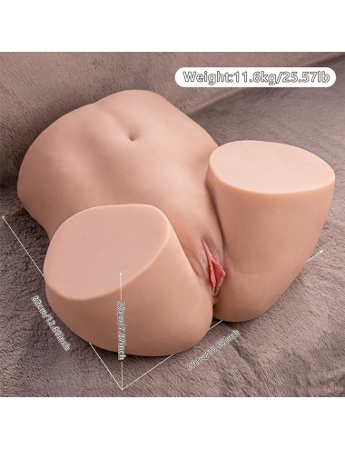 XISE - ETHEL THRUSTING MASTURBADOR VAGINA REALISTA COM VIBRAÇÃO MULTI-POSIÇÕES