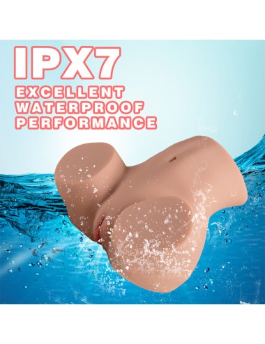 XISE - DANAE THRUSTING MASTUBADOR DE VAGINA REALISTA COM VIBRAÇÃO MULTI-POSIÇÕES