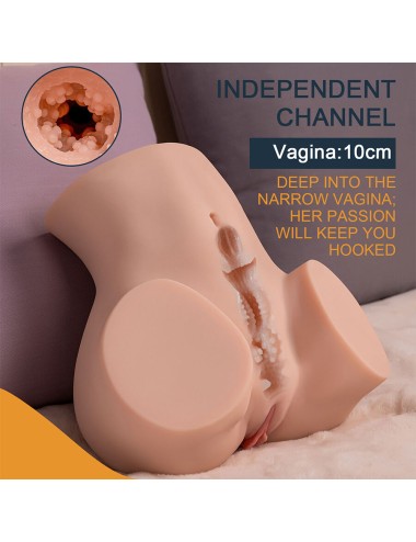 XISE - MASTURBADOR VAGINA MULTIPOSIÇÕES REALISTA SYDNI COM IMPULSO