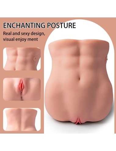 XISE - LYDIA VAGINA FEMININA MASTURBADOR COM IMPULSO 25 CM