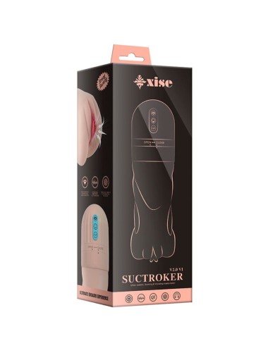 XISE - SUCTROKER V2.0 VI MASTURBADOR VAGINA COM VIBRAÇÃO