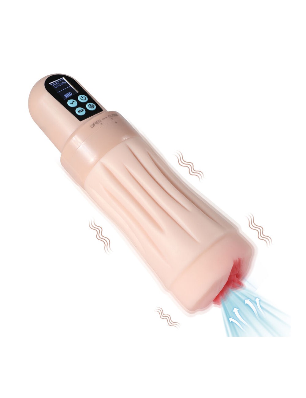 XISE - SUCTROKER V3.0 III MASTURBADOR VAGINA COM VIBRAÇÃO