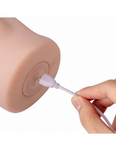 XISE - MASTURBADOR DE VAGINA VIBRANTE AGGIE COM VIBRAÇÃO