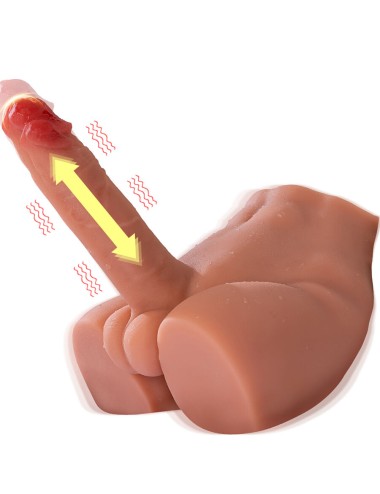 XISE - PEEL DILDO ASS DILDO REALISTA MASTURBADOR POSIÇÃO FRONTAL COM IMPULSO 17
