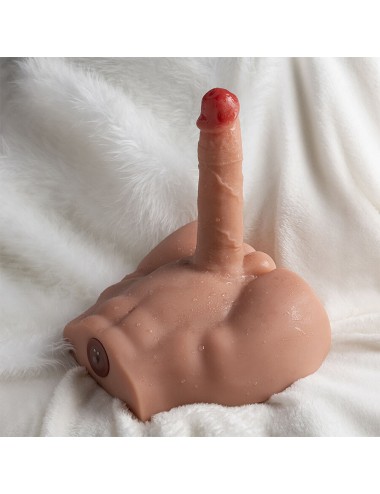 XISE - PEEL DILDO ASS DILDO REALISTA MASTURBADOR POSIÇÃO FRONTAL COM IMPULSO 17,5 CM