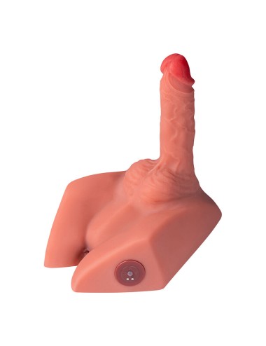 XISE - MICHAEL DILDO REALISTA E MASTURBADOR DE ÂNUS COM IMPULSIONAMENTO 15 CM