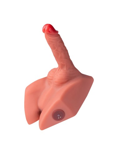XISE - MICHAEL DILDO REALISTA E MASTURBADOR DE ÂNUS COM IMPULSIONAMENTO 15 CM