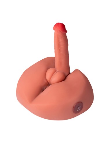 XISE - MEL DILDO REALISTA MASTURBADOR COM VIBRAÇÃO 25 CM