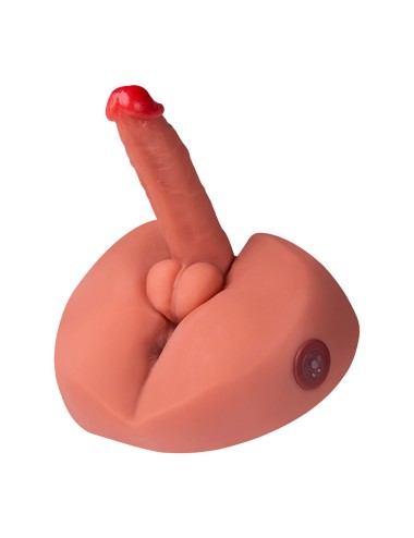 XISE - MEL DILDO REALISTA MASTURBADOR COM VIBRAÇÃO 25 CM