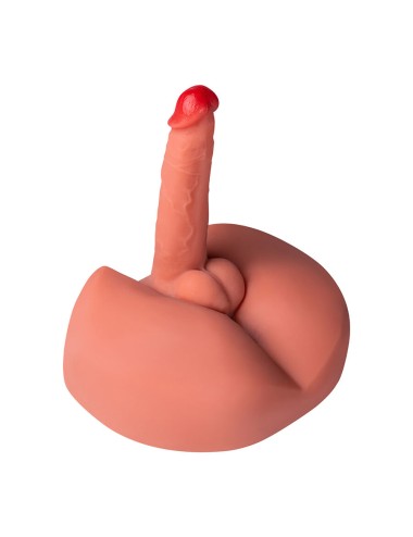 XISE - MEL DILDO REALISTA MASTURBADOR COM VIBRAÇÃO 25 CM