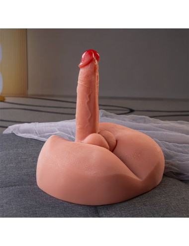 XISE - MEL DILDO REALISTA MASTURBADOR COM VIBRAÇÃO 25 CM