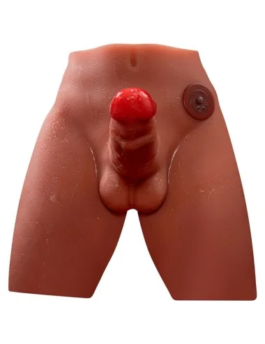 XISE - JASON DILDO REALISTA MASTURBADOR COM IMPULSO E VIBRAÇÃO 17 CM