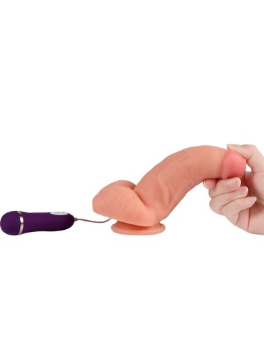 SHEQU - RED EAGLE VIBRADOR DILDO COM CONTROLE REMOTO 17 CM