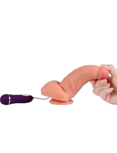 SHEQU - RED EAGLE VIBRADOR DILDO COM CONTROLE REMOTO 17 CM
