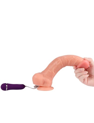 SHEQU - APOLO VIBRADOR DILDO COM CONTROLE REMOTO 24,5 CM