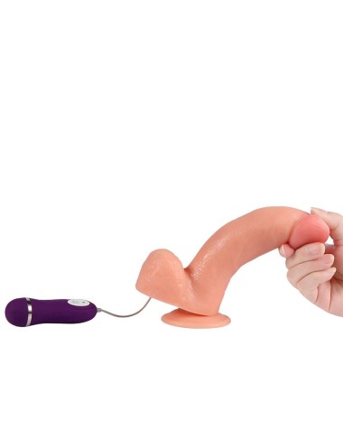 SHEQU - APOLO VIBRADOR DILDO COM CONTROLE REMOTO 24,5 CM