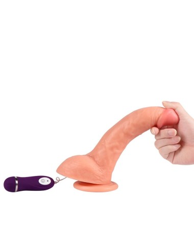 SHEQU - BEAST VIBRATING DILDO COM CONTROLE REMOTO 24,5 CM