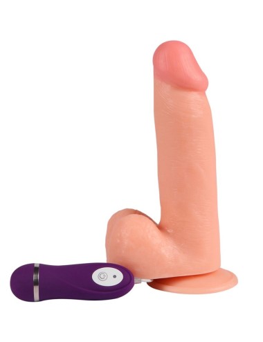 SHEQU - DILDO VIBRATÓRIO FANTASMA COM CONTROLE REMOTO 20 CM