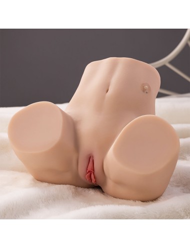 XISE - MAYA SUCKING REALISTA VAGINA E ÂNUS MASTURBADOR COM VIBRAÇÃO E ONDAS ESTIMULANTES 4