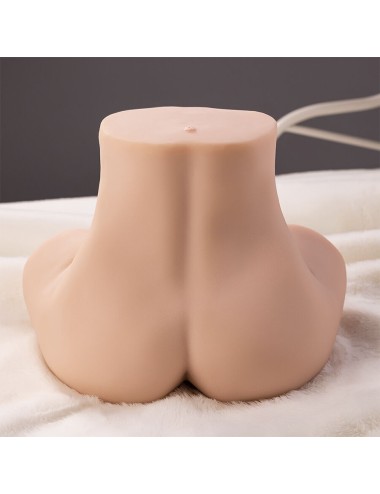 XISE - MAYA SUCKING REALISTA VAGINA E ÂNUS MASTURBADOR COM VIBRAÇÃO E ONDAS ESTIMULANTES 4,5 KG