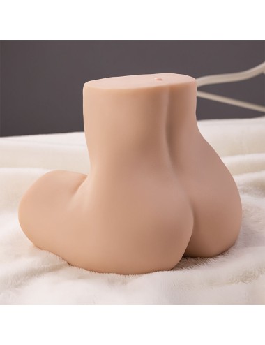 XISE - MAYA SUCKING REALISTA VAGINA E ÂNUS MASTURBADOR COM VIBRAÇÃO E ONDAS ESTIMULANTES 4,5 KG