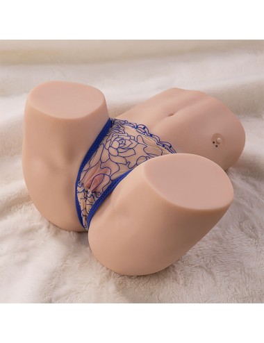 XISE - MAYA SUCKING REALISTA VAGINA E ÂNUS MASTURBADOR COM VIBRAÇÃO E ONDAS ESTIMULANTES 4,5 KG