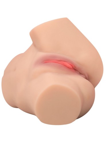 XISE - MASTURBADOR REALISTA DE VAGINA E ÂNUS MULTI-POSIÇÕES EVA