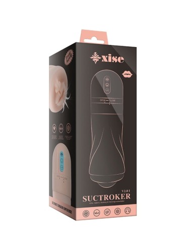 XISE - SUCTROKER V2.0 I MASTURBADOR DE BOCA COM VIBRAÇÃO