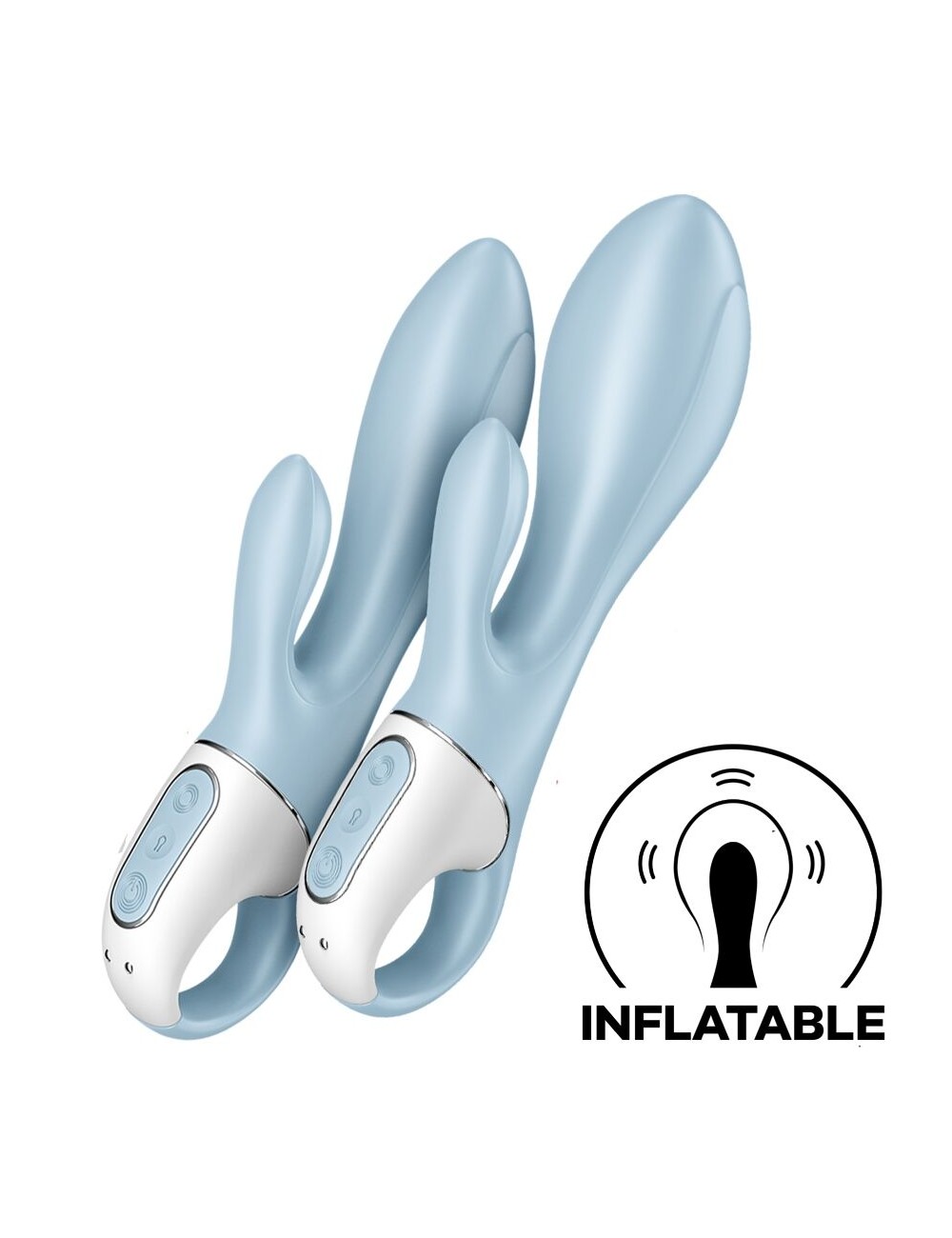 SATISFYER - BOMBA DE AR BUNNY 1 COELHO INFLÁVEL VIBRADOR AZUL SATISFYER - BOMBA DE AR BUNNY 1 COELHO INFLÁVEL VIBRADOR AZUL