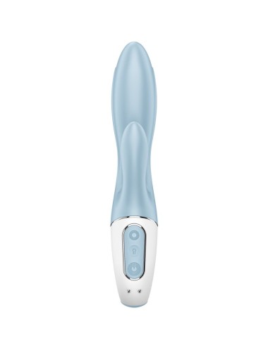 SATISFYER - BOMBA DE AR BUNNY 1 COELHO INFLÁVEL VIBRADOR AZUL
