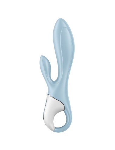 SATISFYER - BOMBA DE AR BUNNY 1 COELHO INFLÁVEL VIBRADOR AZUL