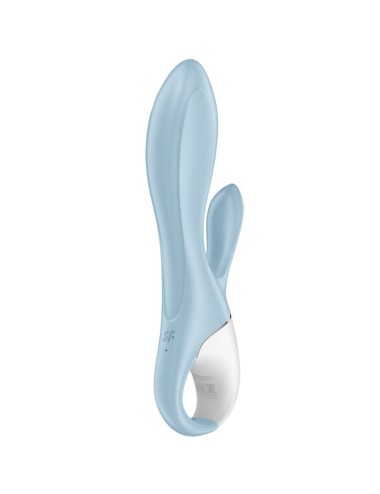 SATISFYER - BOMBA DE AR BUNNY 1 COELHO INFLÁVEL VIBRADOR AZUL