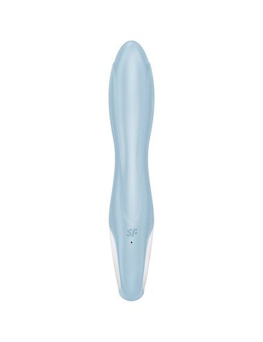 SATISFYER - BOMBA DE AR BUNNY 1 COELHO INFLÁVEL VIBRADOR AZUL