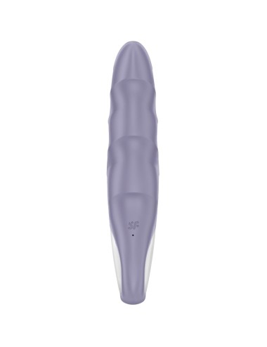 SATISFYER - BOMBA DE AR VIBRADOR 1 VIBRADOR INFLÁVEL PONTO G ROXO