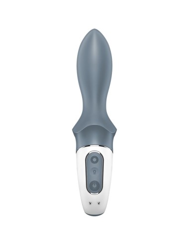 SATISFYER - BOMBA DE AR BOOTY 1 VIBRADOR INFLÁVEL ANAL CINZA