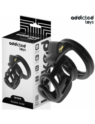 ADDICTED TOYS LOCKED - GAIOLA GILDEN GAIOLA PARA PÊNIS 8
