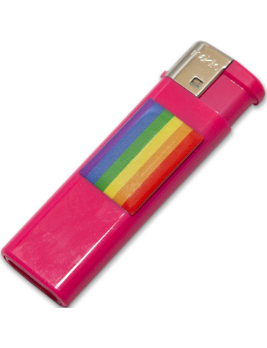 PRIDE - FÚSCIA MAIS LEVE COM BANDEIRA LGBT