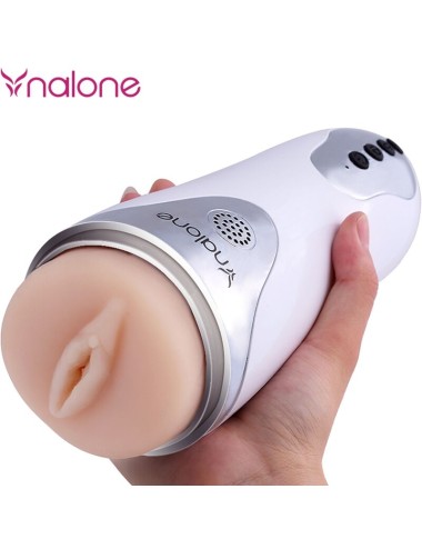 NALONE - MAGICIAN MASTURBATOR COM VIBRAÇÃO BRANCO