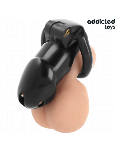 ADDICTED TOYS LOCKED - GAIOLA DE PÊNIS CELL MINDNIGHT TAMANHO L