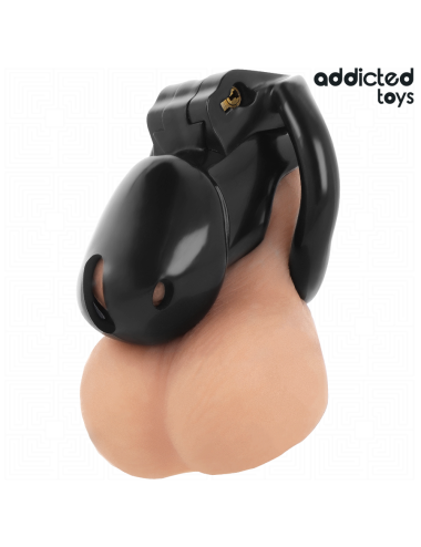 ADDICTED TOYS LOCKED - GAIOLA PARA PÊNIS CELL MINDNIGHT TAMANHO S 4.8 CM