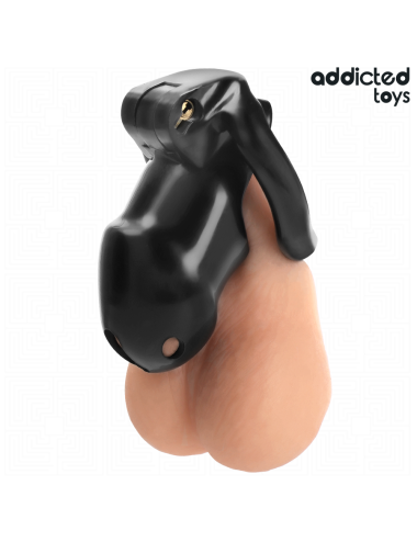 ADDICTED TOYS LOCKED - GAIOLA PARA PÊNIS CELL MINDNIGHT 4.2 CM TAMANHO M