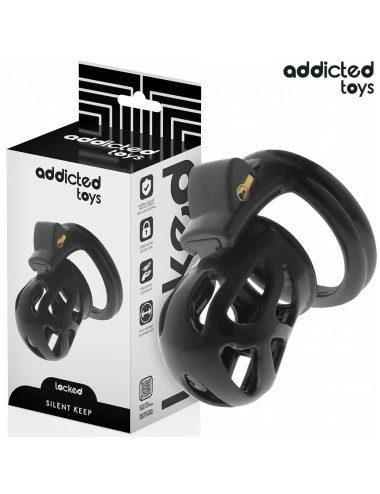 ADDICTED TOYS LOCKED - GAIOLA PARA PÊNIS SILENT KEEP 7