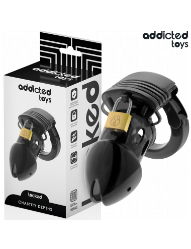 ADDICTED TOYS LOCKED - GAIOLA PARA PÊNIS CHASTITY DEPHHS 7