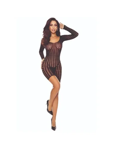 PASSION - BS110 BODYSTOCKING PONTOS PRETOS