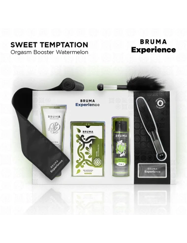 BRUMA XPERIENCE - KIT TENTAÇÃO DE MELANCIA DOCE COM POTENCIALIZADOR DE ORGASMO