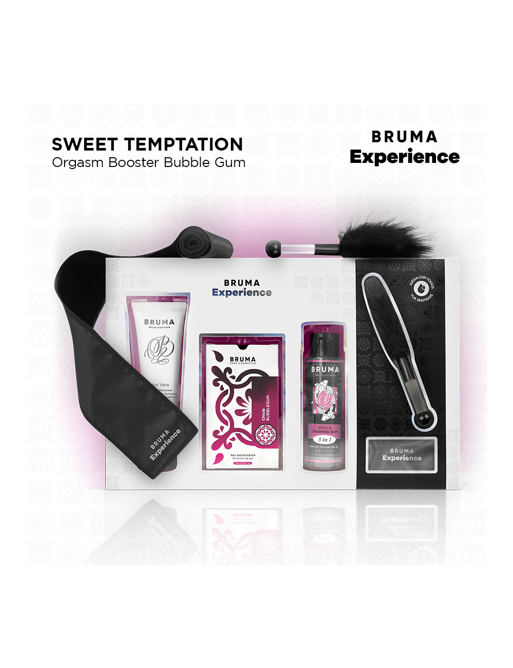 BRUMA XPERIENCE - KIT DE CHICLETE TENTAÇÃO COM POTENCIALIZADOR DE ORGASMO BRUMA XPERIENCE - KIT DE CHICLETE TENTAÇÃO COM POTENCIALIZADOR DE ORGASMO
