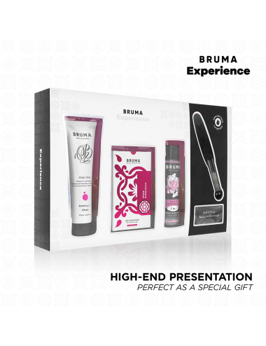 BRUMA XPERIENCE - KIT DE CHICLETE TENTAÇÃO COM POTENCIALIZADOR DE ORGASMO