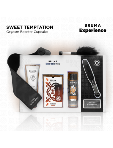 BRUMA XPERIENCE - KIT DE TENTAÇÃO DOCE AMERICANA TART COM POTENCIALIZADOR DE ORGASMO