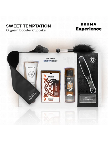 BRUMA XPERIENCE - KIT DE TENTAÇÃO DOCE AMERICANA TART COM POTENCIALIZADOR DE ORGASMO
